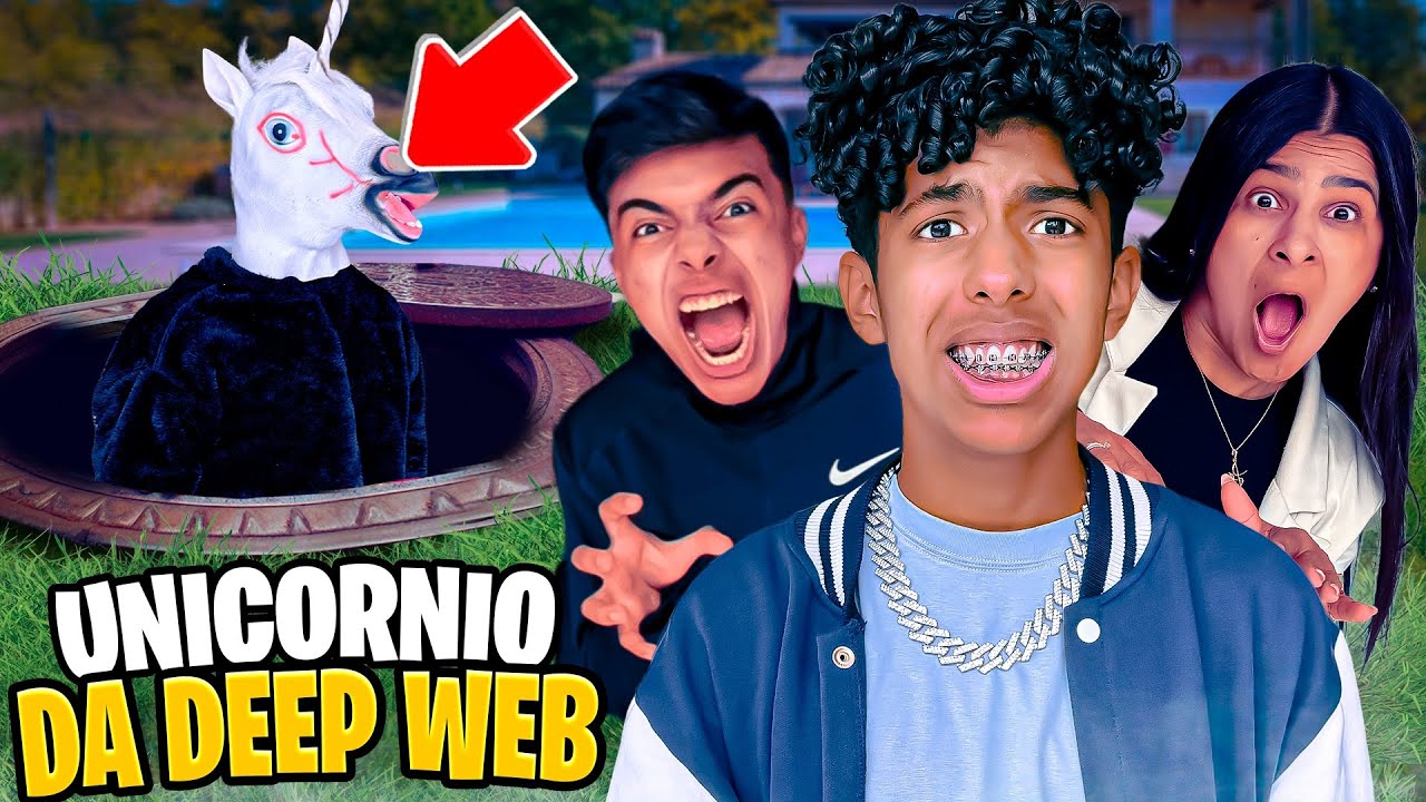 COMPREI UM UNICÓRNIO DO MAL NA DEEP WEB! *ELE CHEGOU