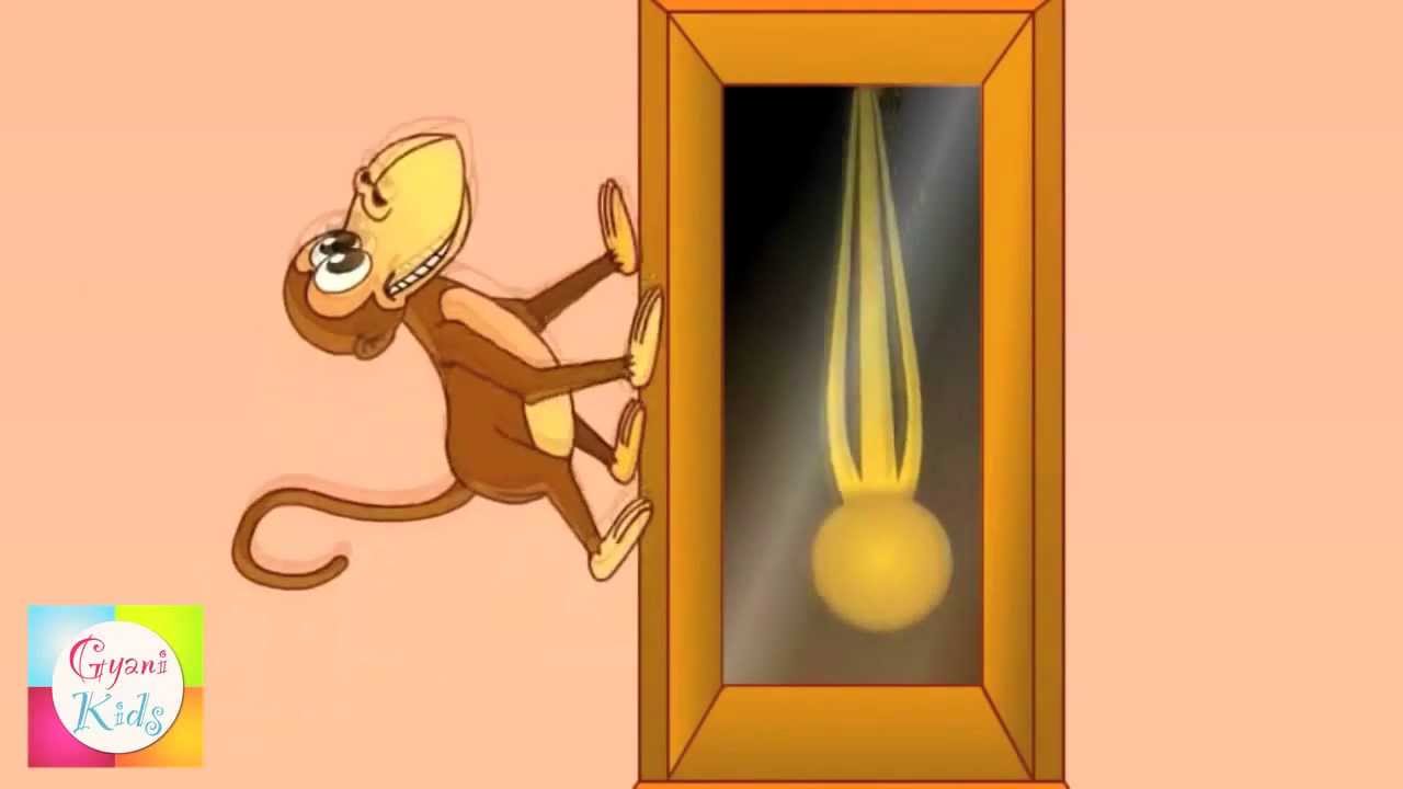 Hickory Dickory Dock Nursery Rhyme | Cartoon Animation Songs For Children
