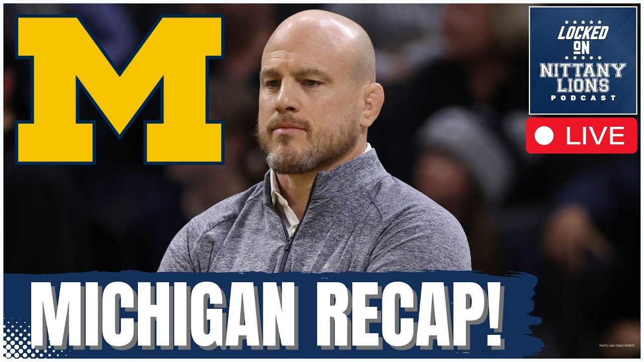 LIVE: Penn State Wrestling DOMINATES Michigan – Full Match Recap & Reaction!