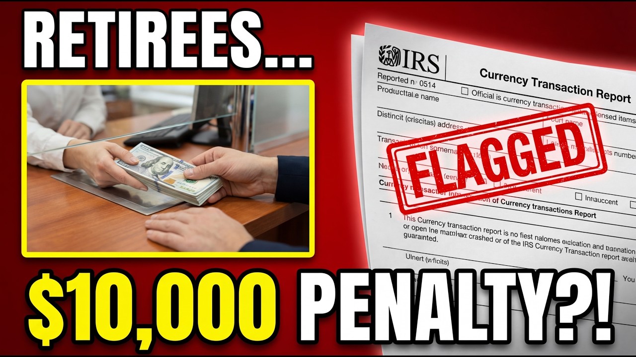 Retirees Beware: Your Next Bank Deposit Could Trigger a $10,000 IRS Penalty