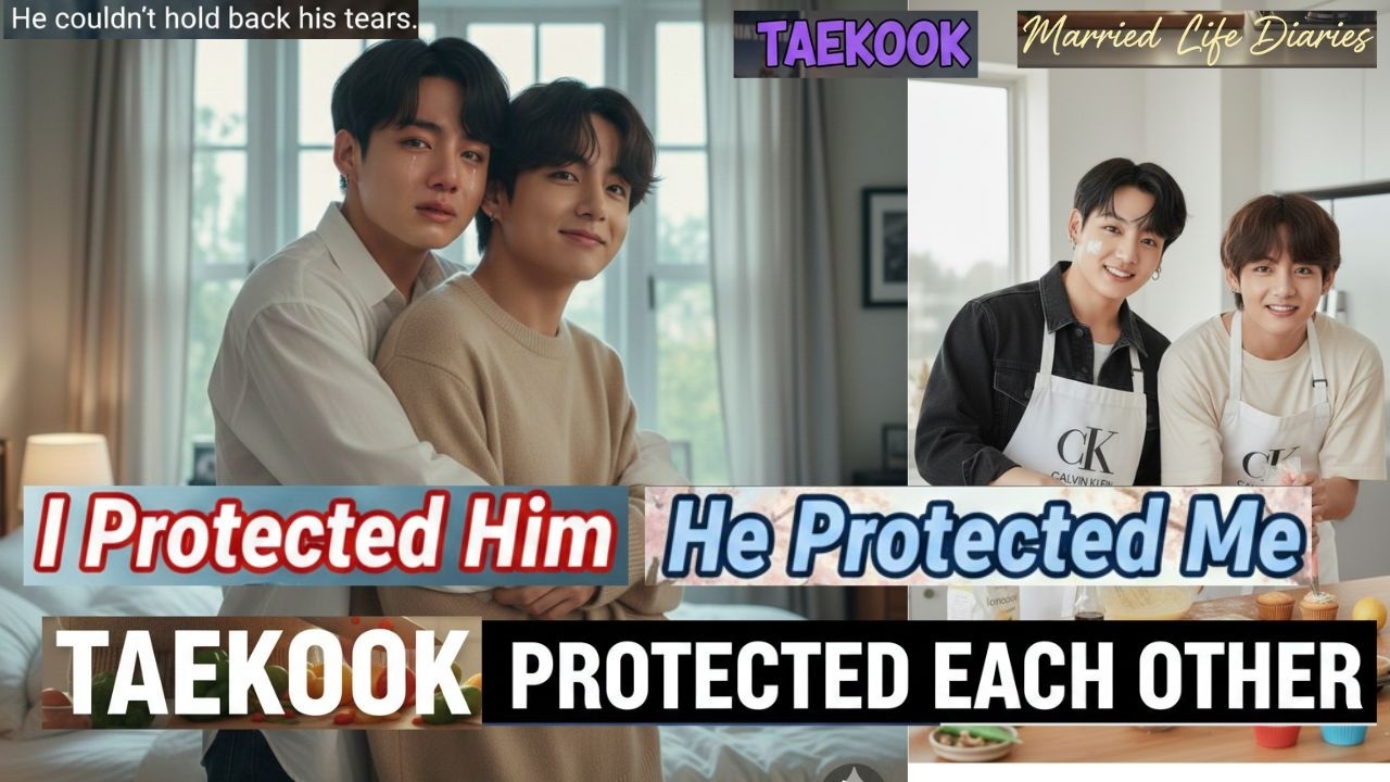 “I Protected Him, He Protected Me” 💔 Jungkook & Taehyung Protected Each Other 🛡️