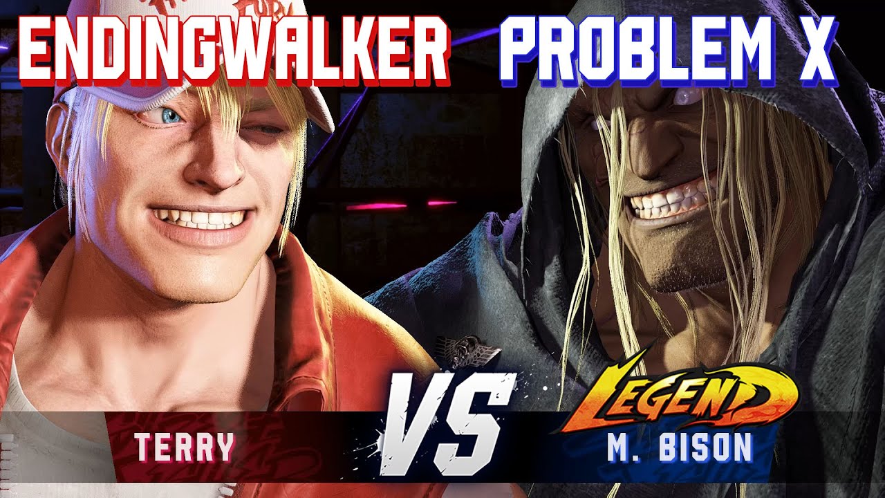 SF6 ▰ ENDINGWALKER (Terry) vs PROBLEM X (M.Bison) ▰ High Level Gameplay