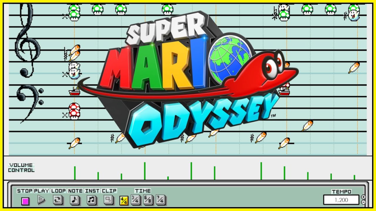 Shiveria Town (Super Mario Odyssey) - Super Mario Paint cover