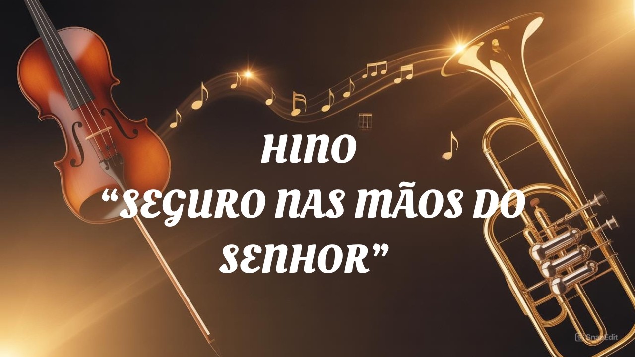 Hino CCB Seguro Estou No Meu Senhor - Linda Interpretação Rocha Viva