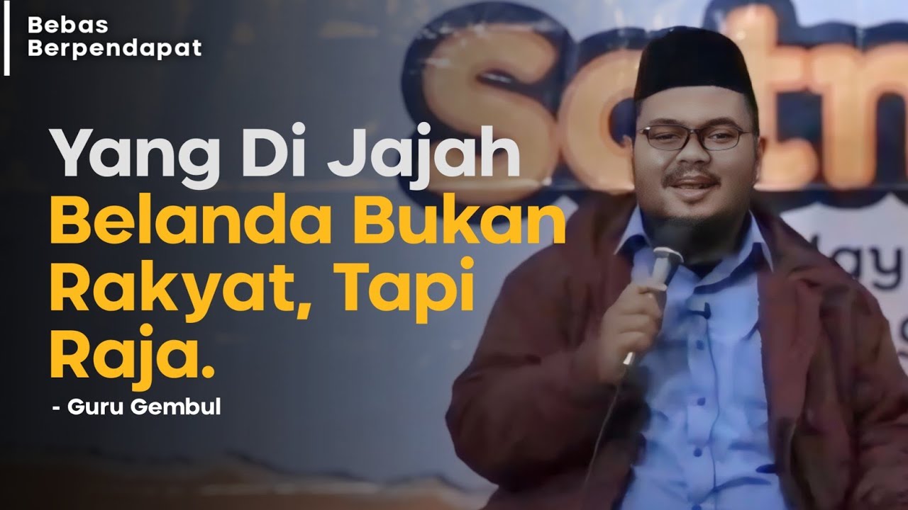jangan sampai pemuda tidak mempunyai integritas dalam berfikir - Guru Gembul