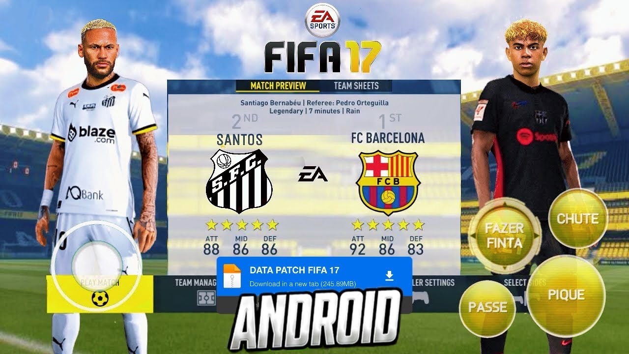 YA REGRESO!😱FIFA 17 MOBILE ES UNA REALIDAD Y SE PUEDE lNSTALAR!📲INCLUYE MODOS DE JUEGO Y GRAFICA HD✅