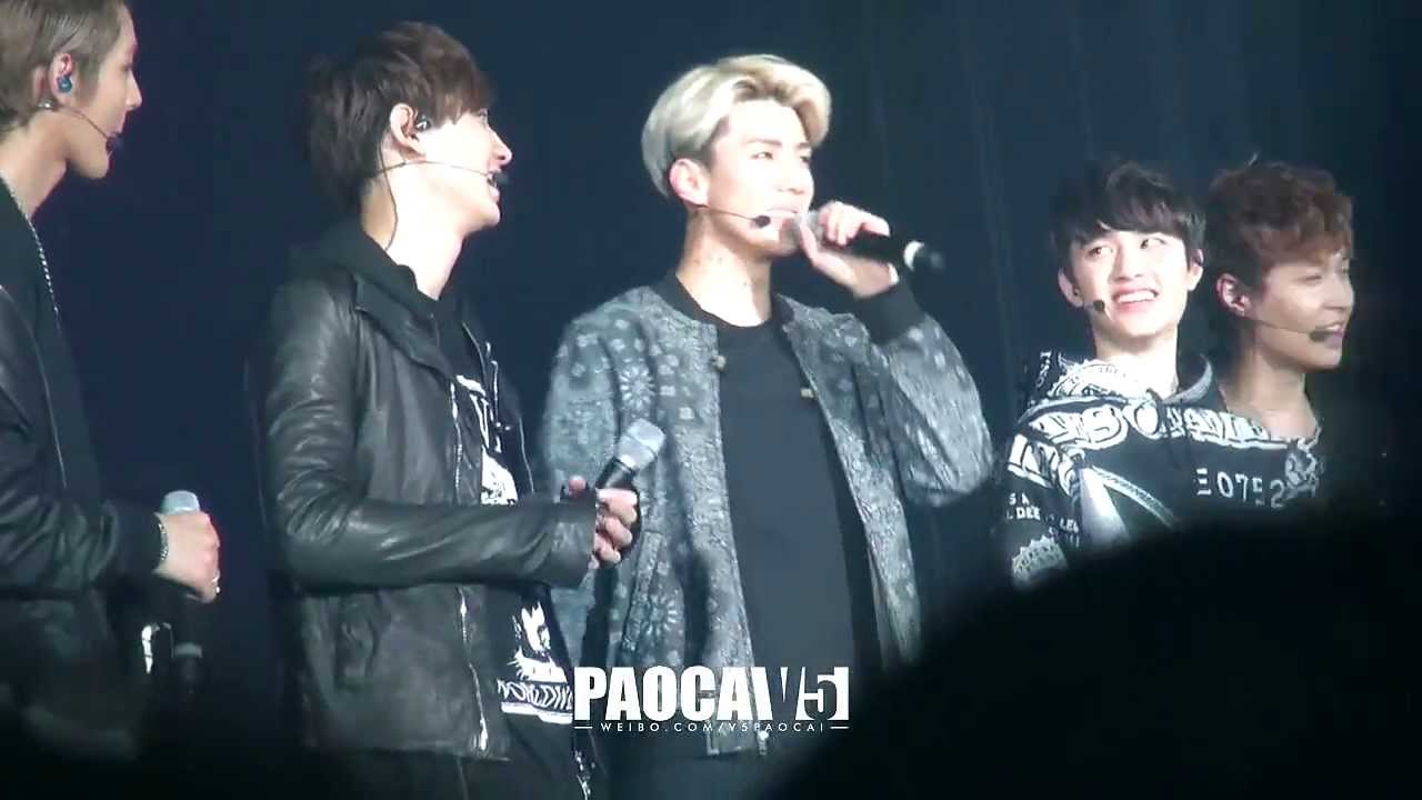 [Fancam] 131225 SMTOWN Week - Ment (EXO Kris Chanyeol Sehun focus)