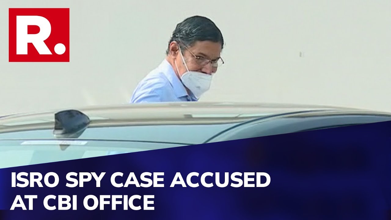 ISRO Spy Case: Accused Ex-Kerala DGP Siby Mathews At CBI Office