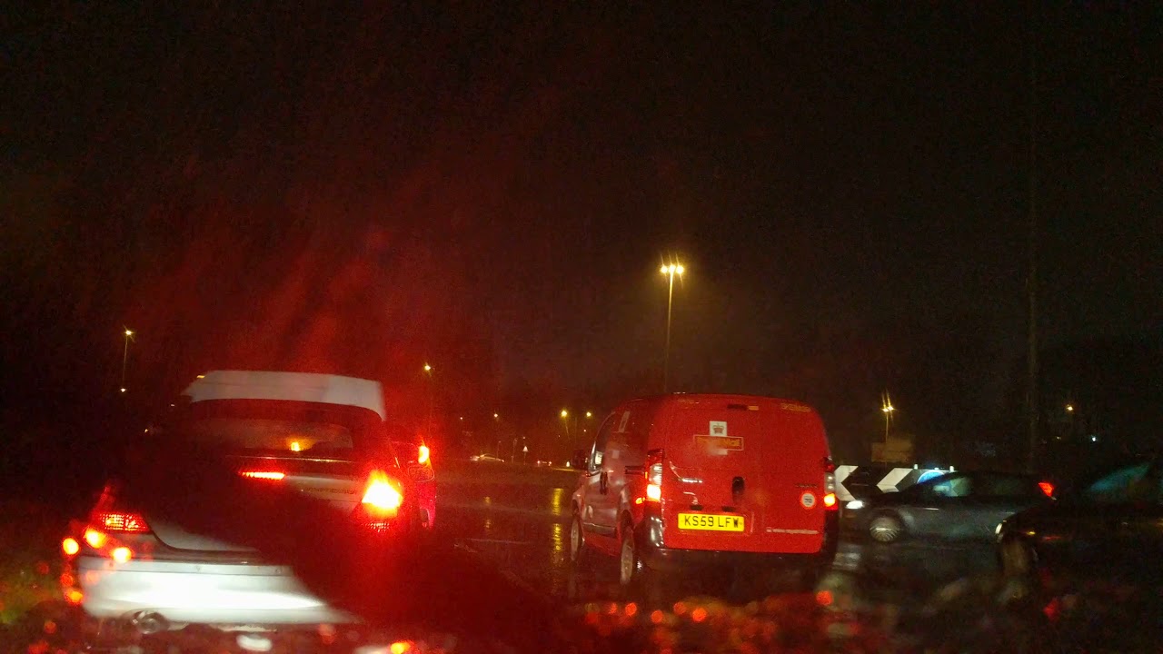 Rainy Drive Through Skelmersdale
