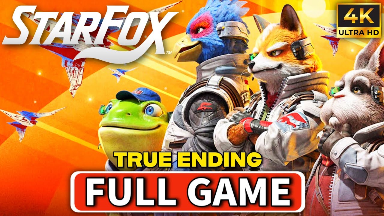 STAR FOX Remake (Switch 2) Геймплей Прохождение ВСЯ ИГРА Путь к истинной концовке [4K 60FPS]