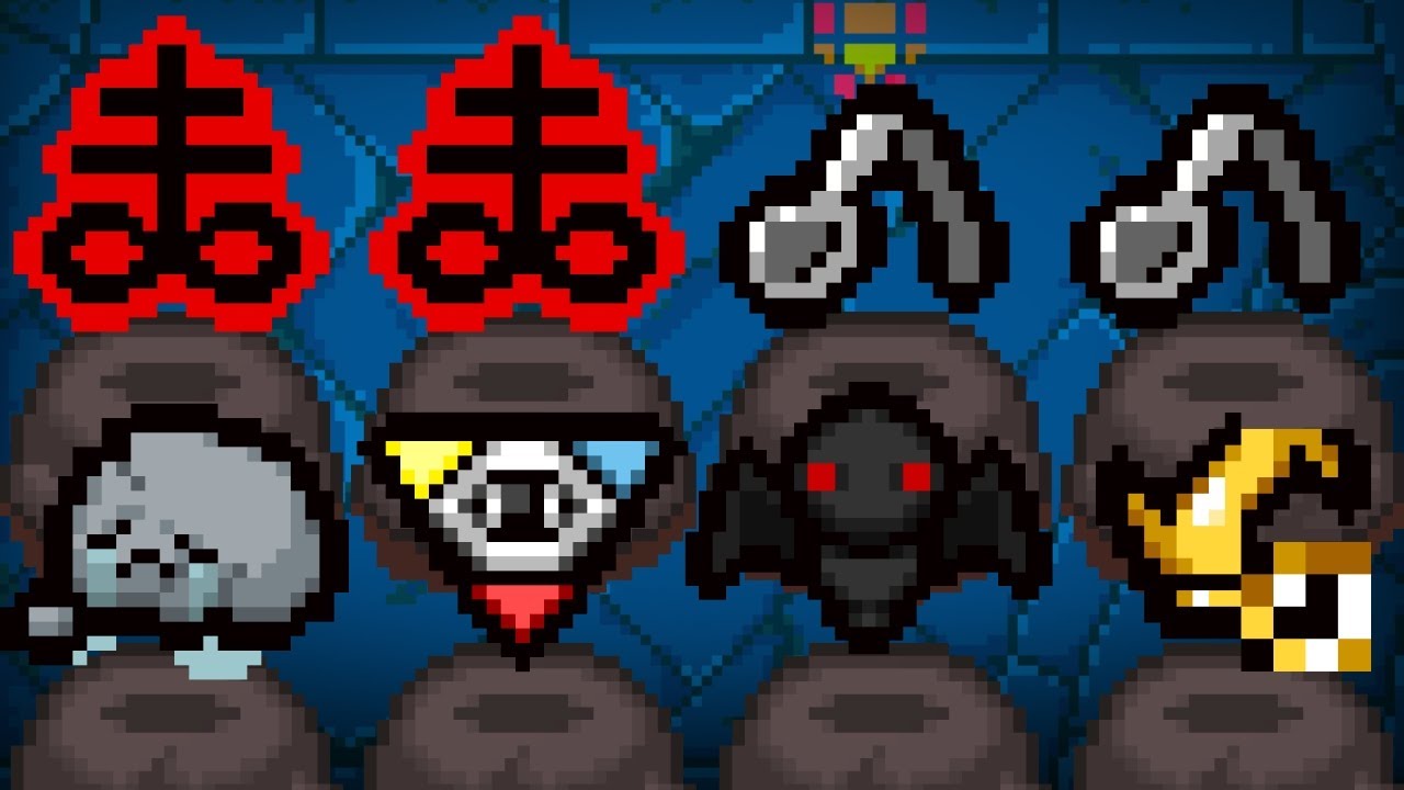 BRIMSTONE + HOMING + QUAD SHOT + GOD HEAD + ROCK BOTTOM