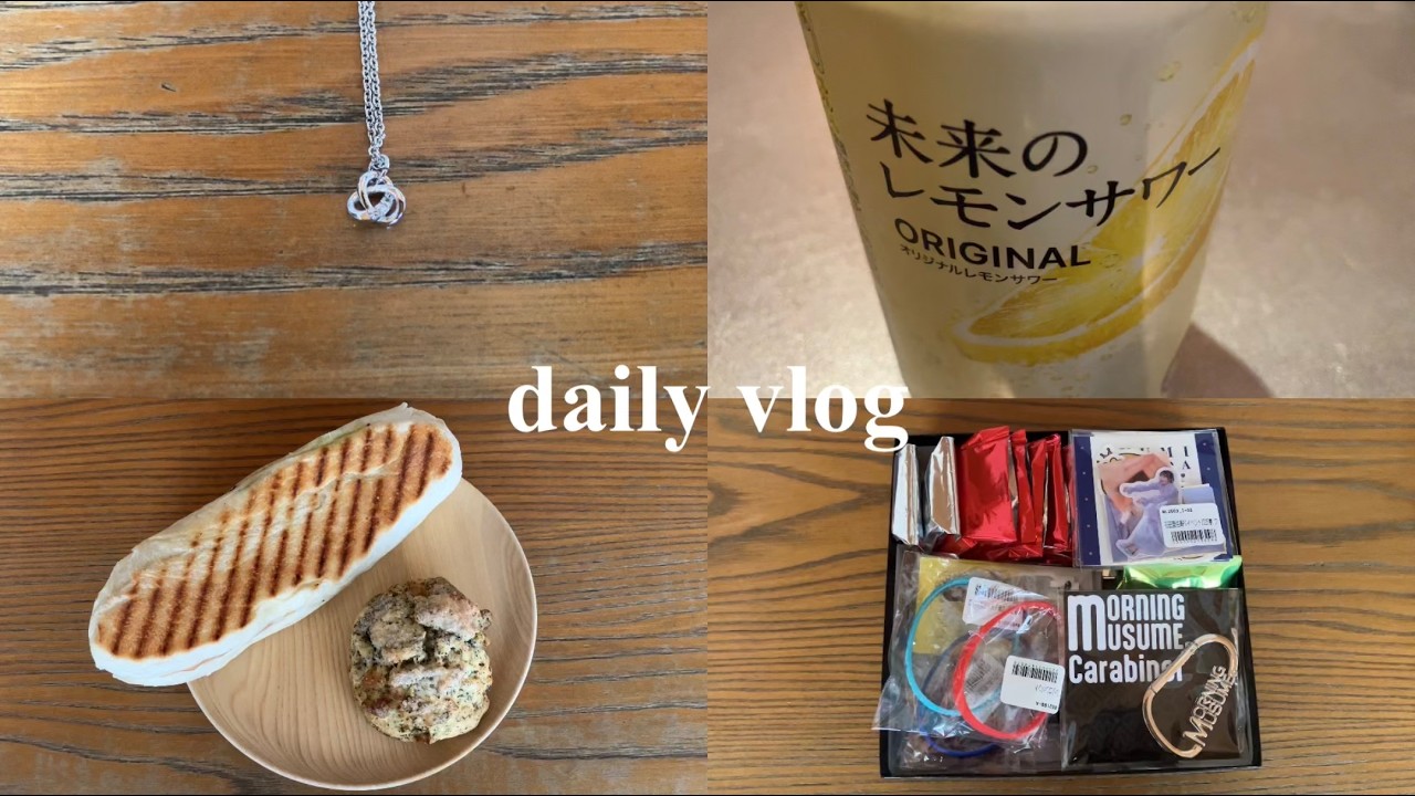 【vlog】春休みをまったり過ごす大学生の日常🎧おやつ/購入品紹介/グッズ収納