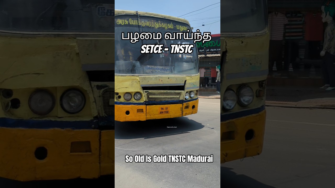 🥹 Unbelievable Old SETC IN TNSTC BUS |MADURAI TO KOVAI SPECIAL #tnstc #shorts #bus #tnstcbus #love