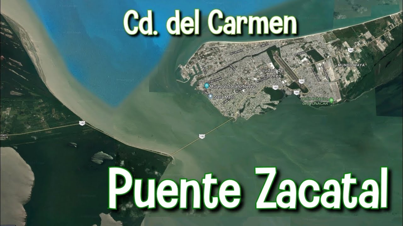 Puente El Zacatal, Ciudad del Carmen, Campeche, 2018