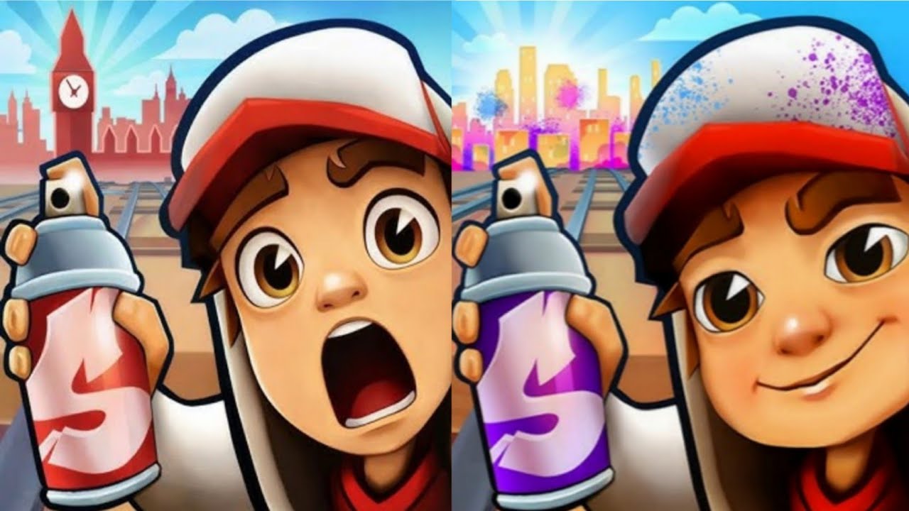 Subway surfers : London 2026 🆚 Mumbai holi 2025 [Halloween] 2024 Map Comparison 