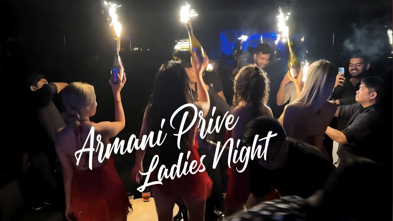 Armani Prive in Burj Khalifa I Ladies Night
