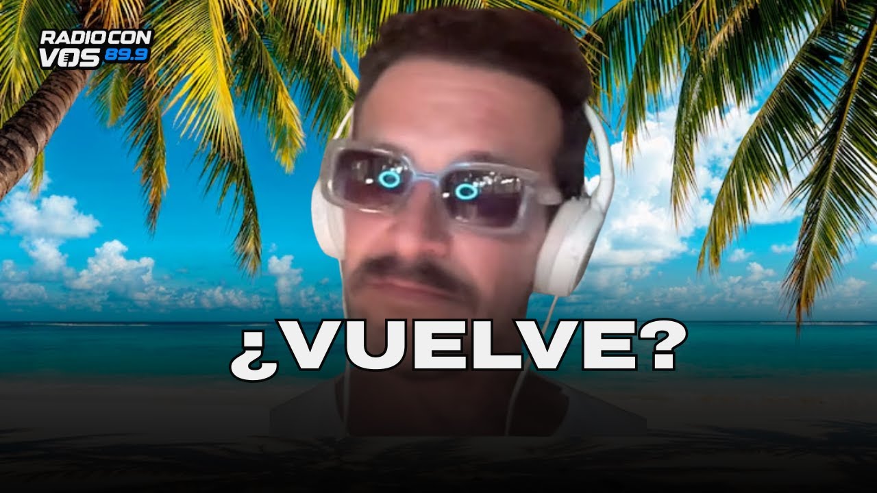 Apareció BERCO en modo vacaciones I ALEJANDRO BERCOVICH EN RADIO CON VOS