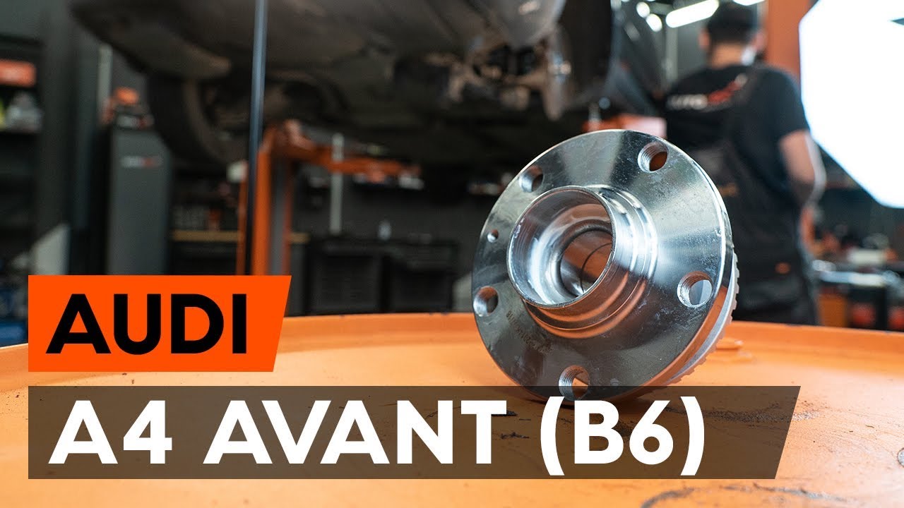 Как да сменим задни лагер главина / задни  колесен лагер на AUDI A4 B6 (8E5) [ИНСТРУКЦИЯ AUTODOC]