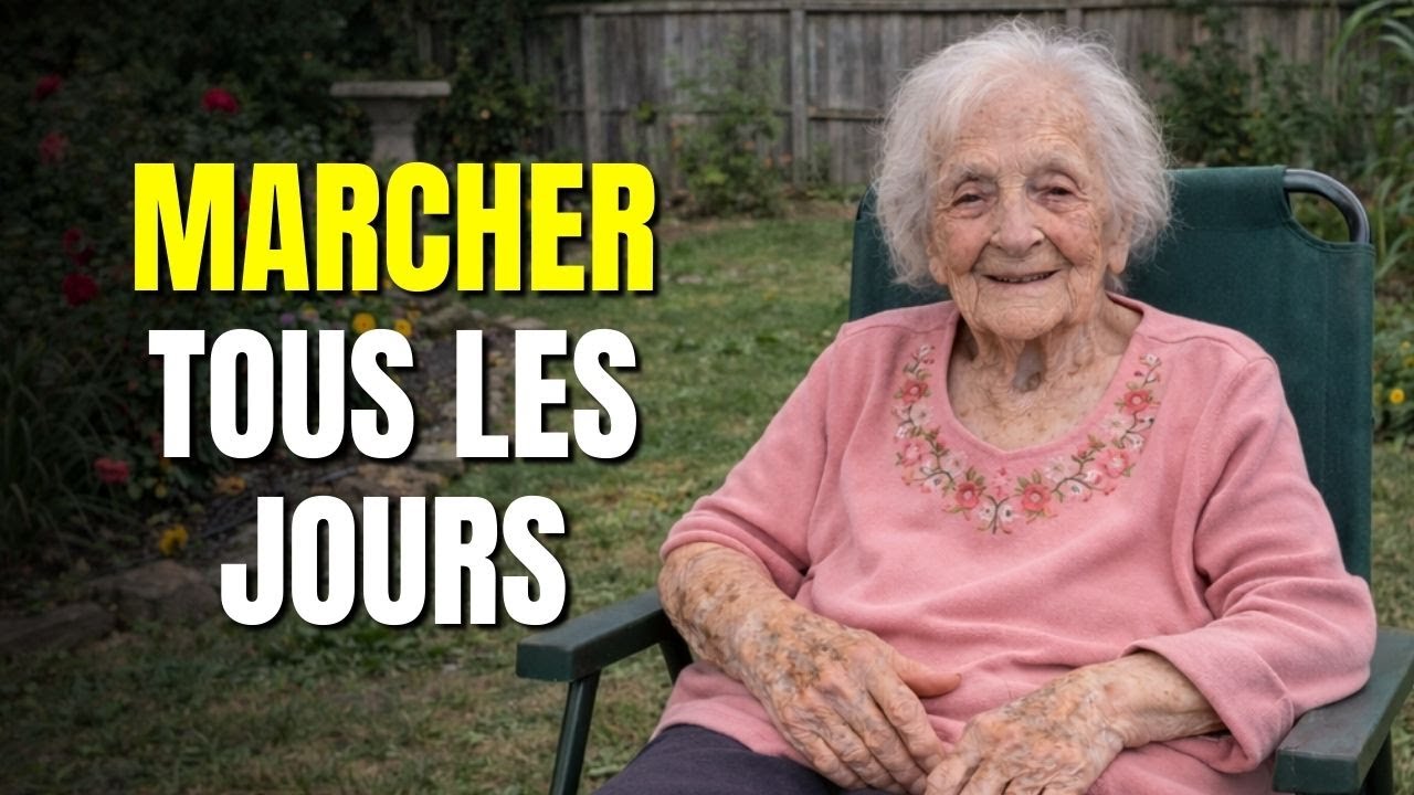 J'ai 104 ans... Je me lève à 5h30 et marche 20 min chaque matin (Mon secret pour la longévité)