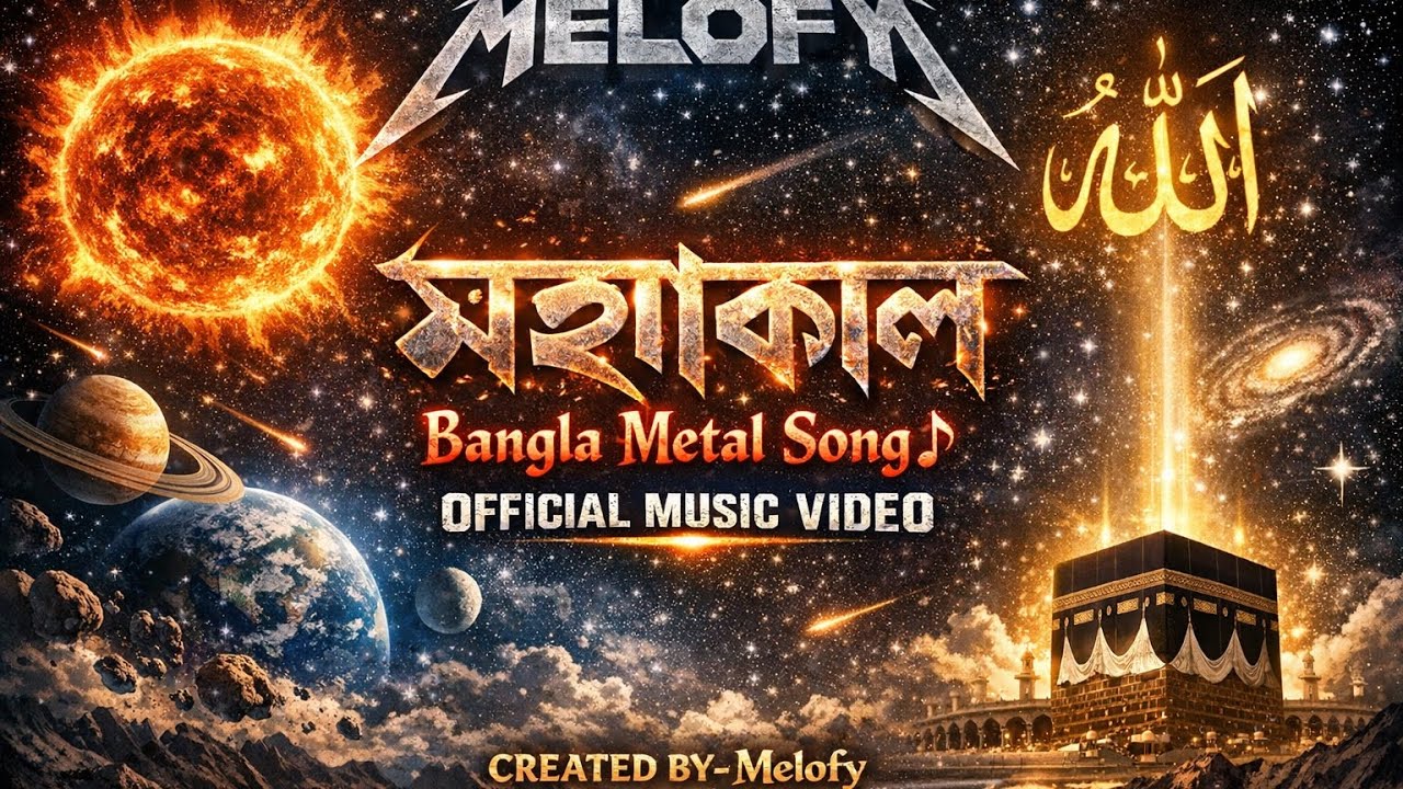 বাংলা নতুন মেটাল গান | মহাকাল (Mohakal)| Symphonic Metal song l ✅️By-Melofy