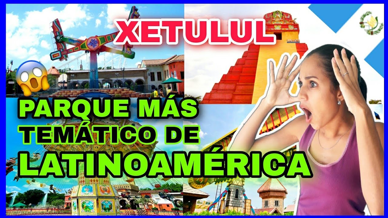 🎡PARQUE más TEMÁTICO de LATINOAMERICA.XETULUL.Esto me ha SORPRENDIDO😨 GUATEMALA🇬🇹 ¡Cubana reacciona!