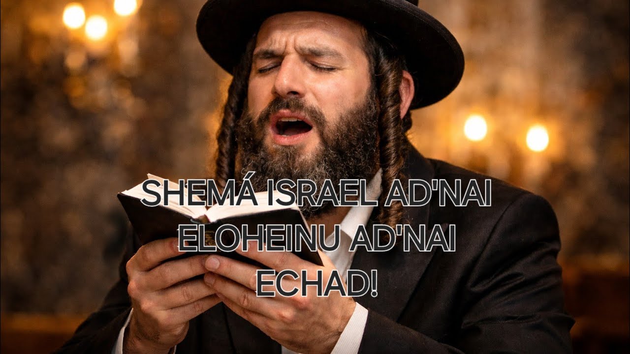 SHEMÁ ISRAEL AD'NAI ELOHEINU AD'NAI ECHAD!