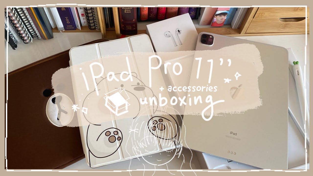 🍎📦 iPad Pro 2020 (11-inch) || unboxing + accessories