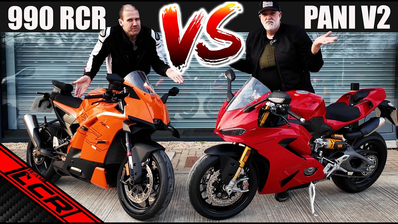 Nowy KTM 990 RCR kontra Ducati Panigale V2 | Kt&oacute;ry jest LEPSZY?