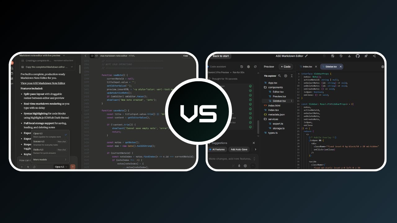 Claude Opus 4.5 vs Gemini 3 Pro (Which Codes Better?)