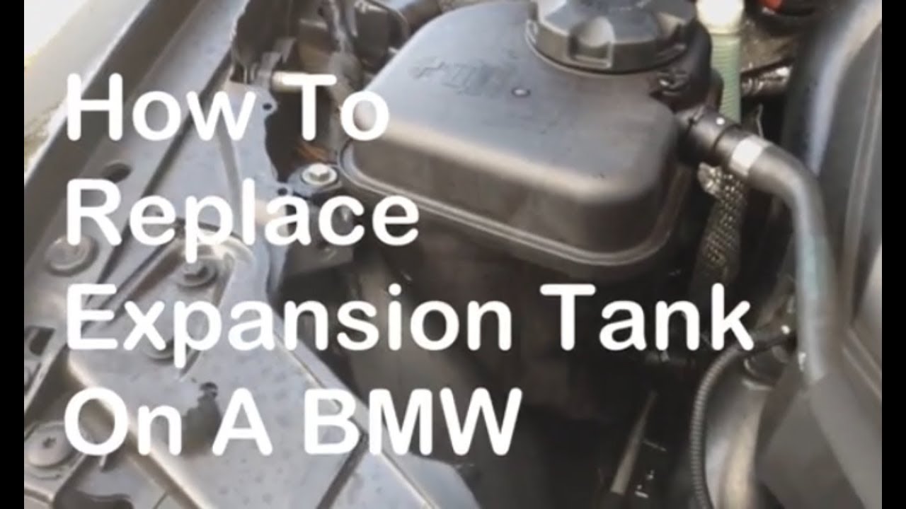 How To Remove and Replace Coolant Expansion Tank on BMW 335i
