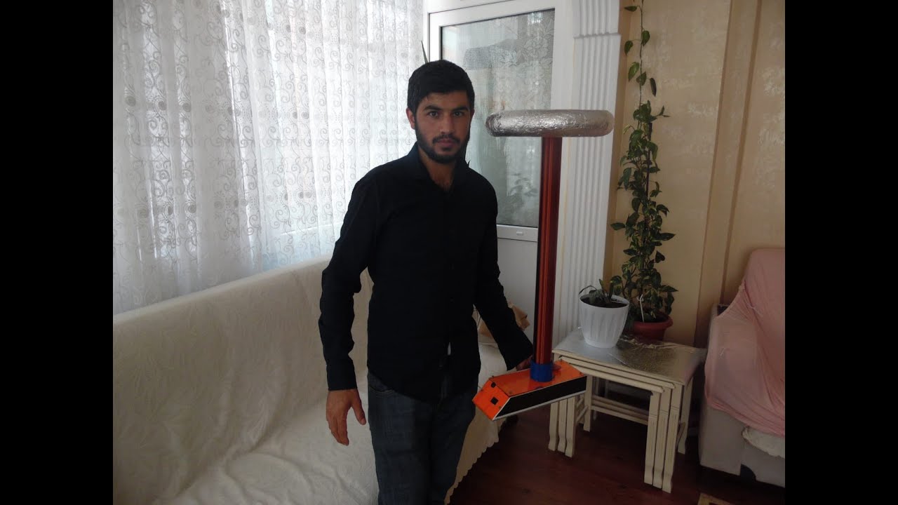 DEV TESLA BOBİNİ YAPTIK!!! #Nicola Tesla