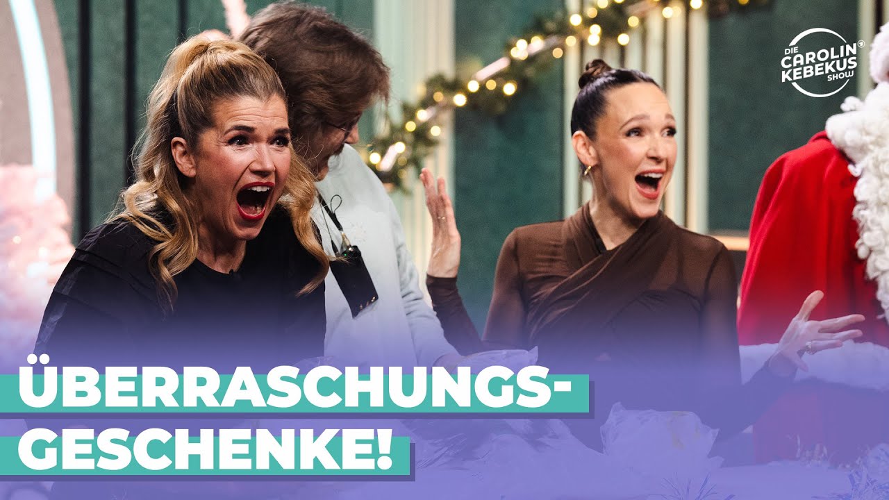 “Ein Auto!!” 😳 Caro & Anke Engelke verschenken Mystery Boxen ans Publikum | DCKS-Mas Special
