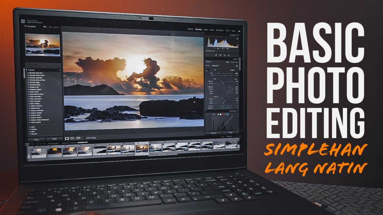 Basic Photo Editing - Adobe Lightroom - Tagalog | Simplehan Lang Natin | #photography #lightroom
