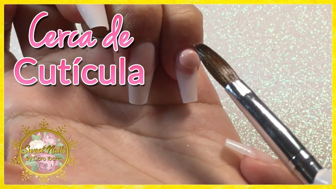 Como Aplicar ACRILICO CERCA de CUTICULA para Principiantes | Uñas Acrílicas Paso a Paso