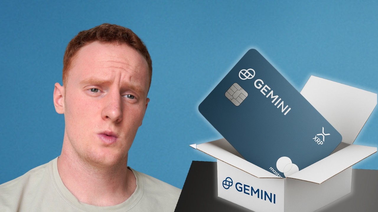 Распаковка кредитной карты Gemini + первые впечатления