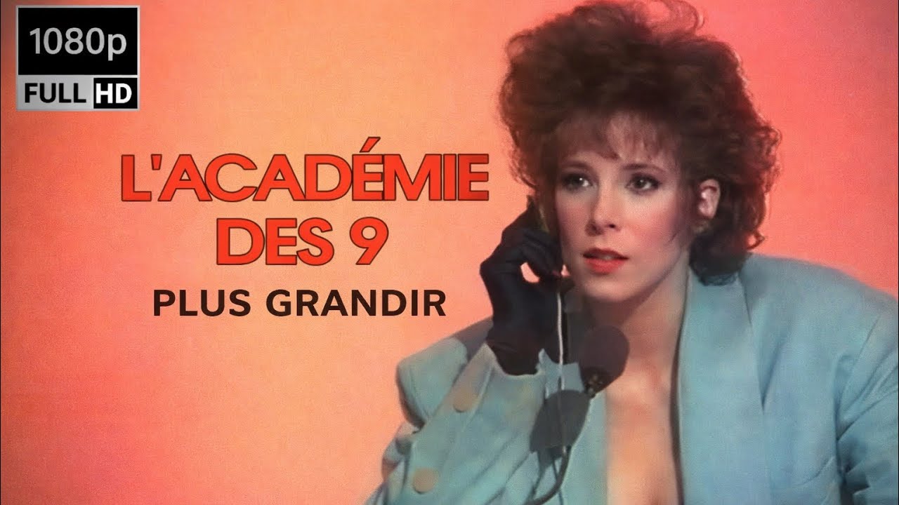 Mylène Farmer- A2 L'académie des 9- Plus grandir+ jeu (Full HD Upscaling)- 14/01/1986