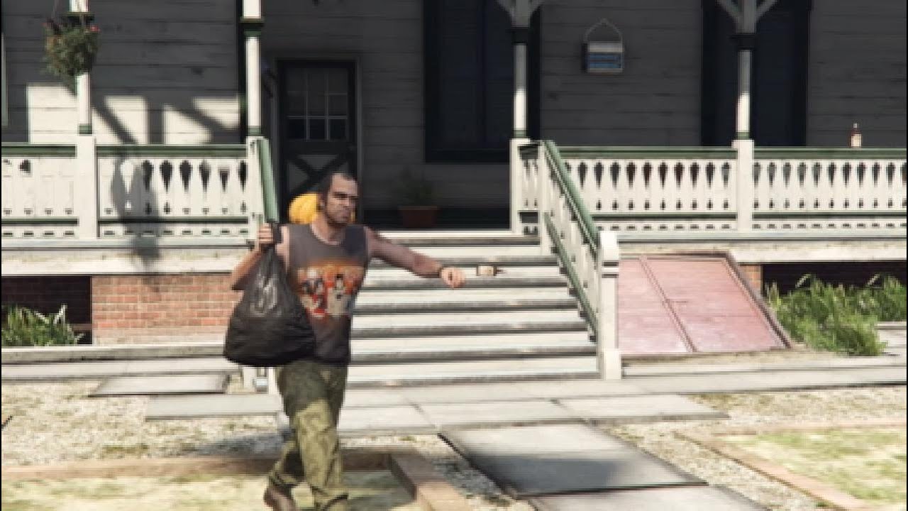 They tried to set up trevor after we got the job done