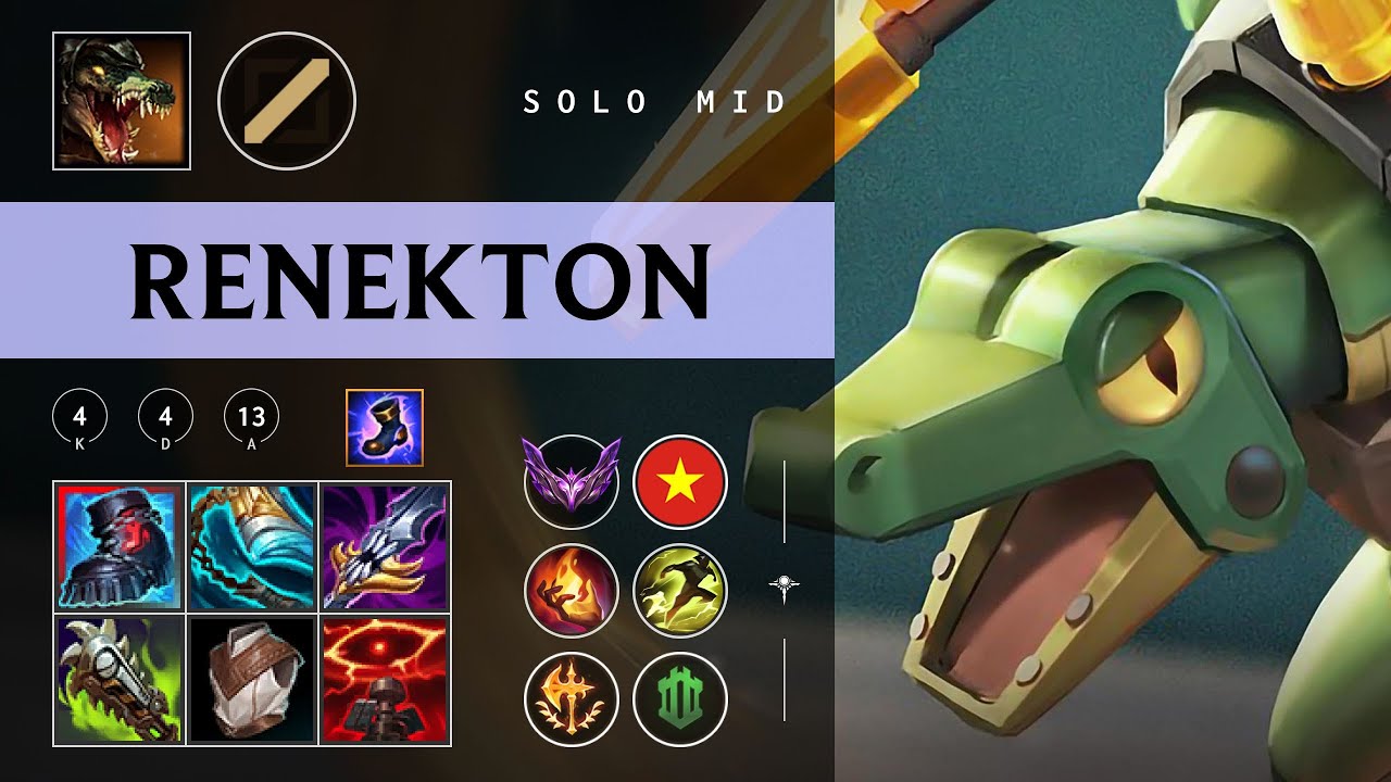 Renekton Mid vs Sylas - VN Master Patch 26.02