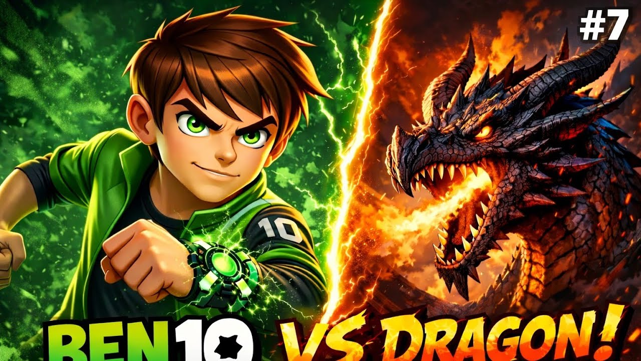 Ben10 vs Dragon |Ben10 Cosmic Destruction #7