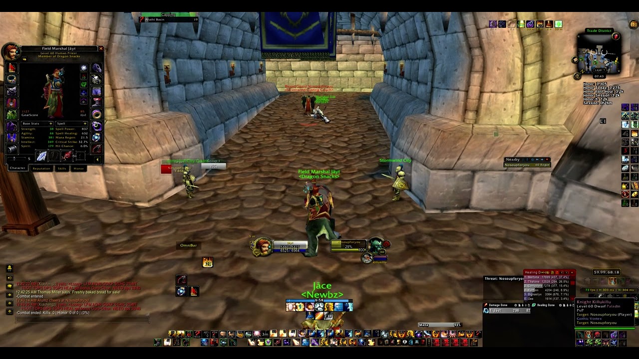 WoW Classic Rogue Petri's 3x in Stormwind?