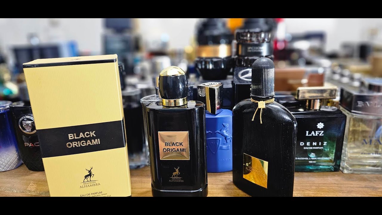 Lattafa Alhambra Black Origami Review (Black Orchid Dupe)