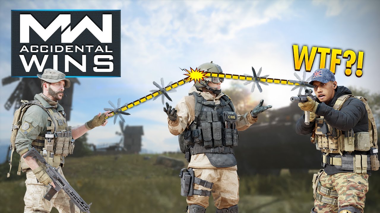 The most ACCIDENTAL WINS in Modern Warfare (COD Lucky Moments)