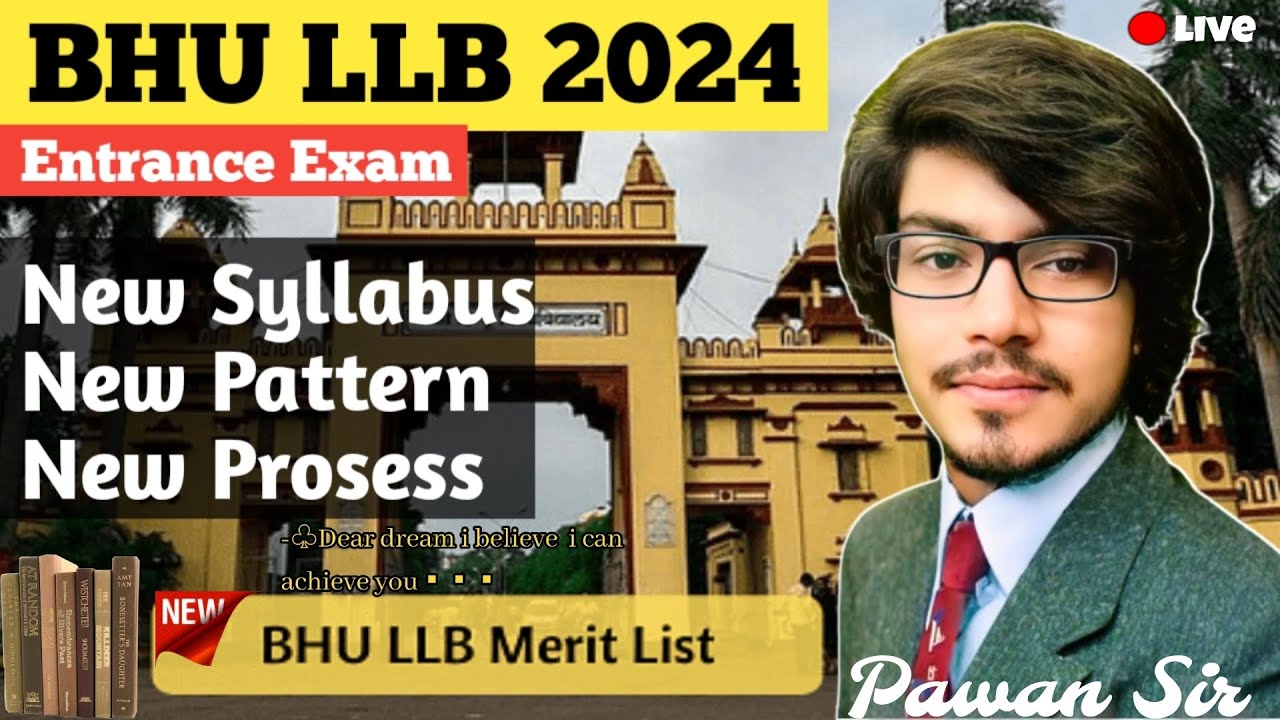 BHU LLB Entrance Syllabus 2024 | CUET LLB Entrance Exam 2024 Syllabus | BHU 2024 LLB Syllabus