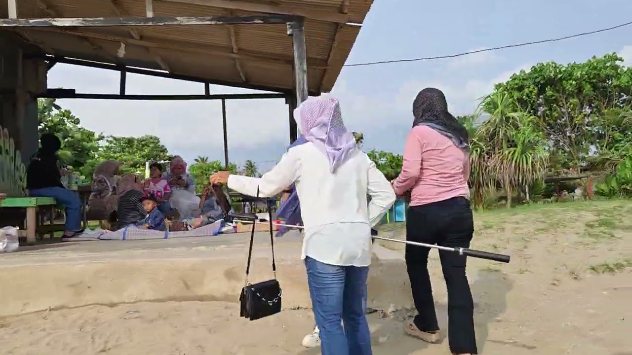 Naik ATF, Sepanjang Garis Pantai di Kalianda Lampung Selatan 