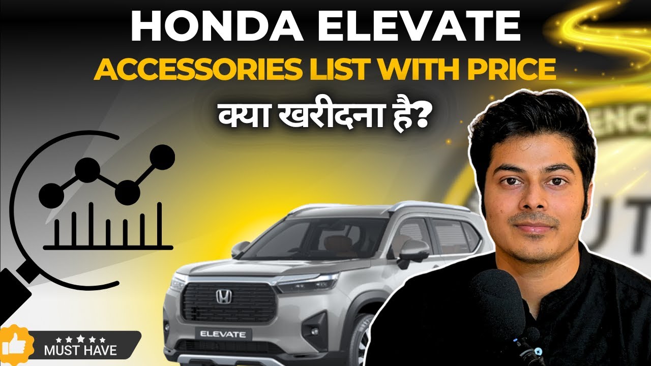Honda Elevate Accessories list with prices V VX ZX 