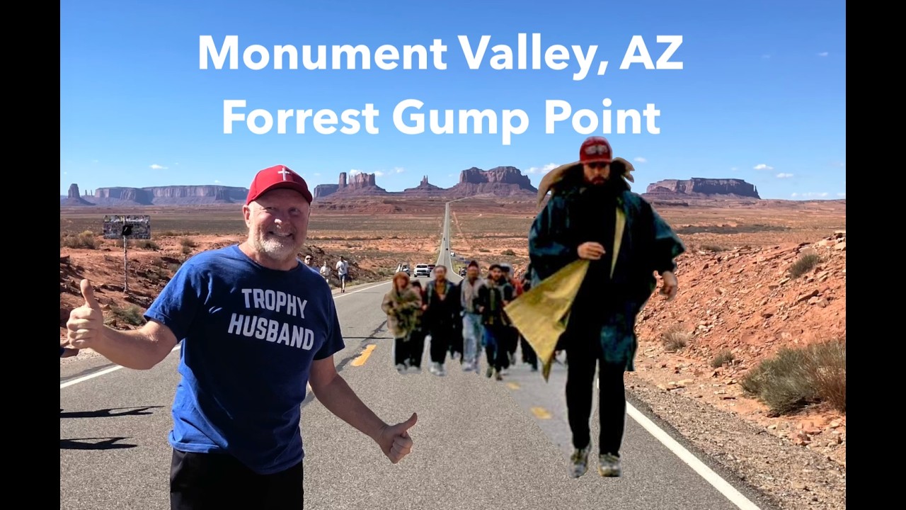 Monument Valley & Forrest Gump Point 31 States In 24 Days