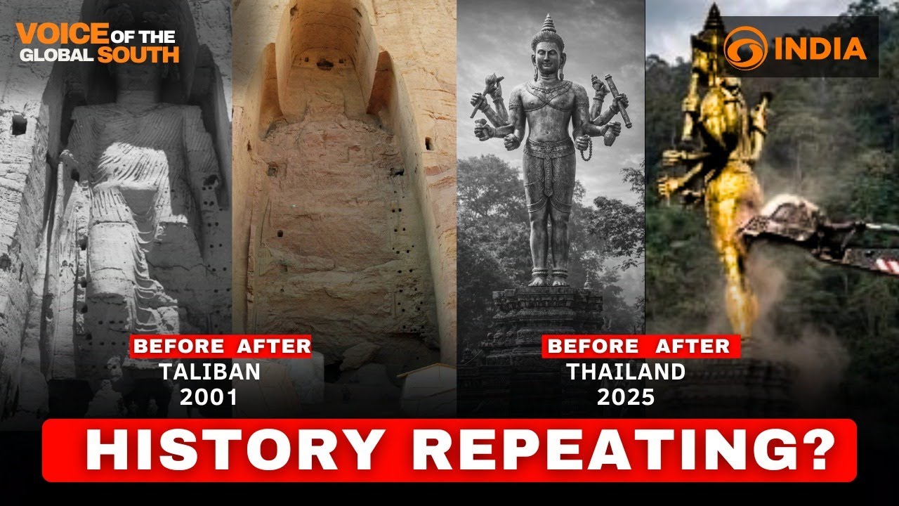 Thailand Damages Cambodia&rsquo;s Hindu Symbols; Evokes Memories Of Taliban Destroying Bamiyan Buddhas