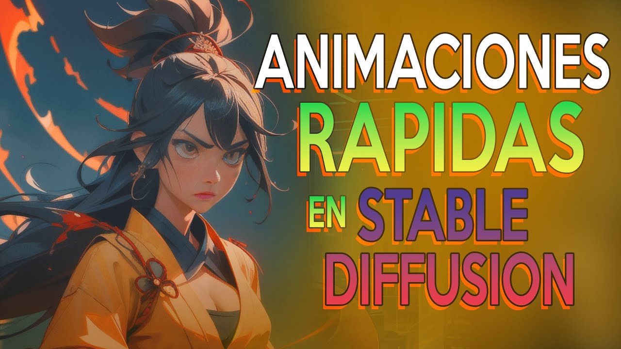 Crea Animaciones muy rapido y facil con STABLEDIFFUSION  y Loopbackwave