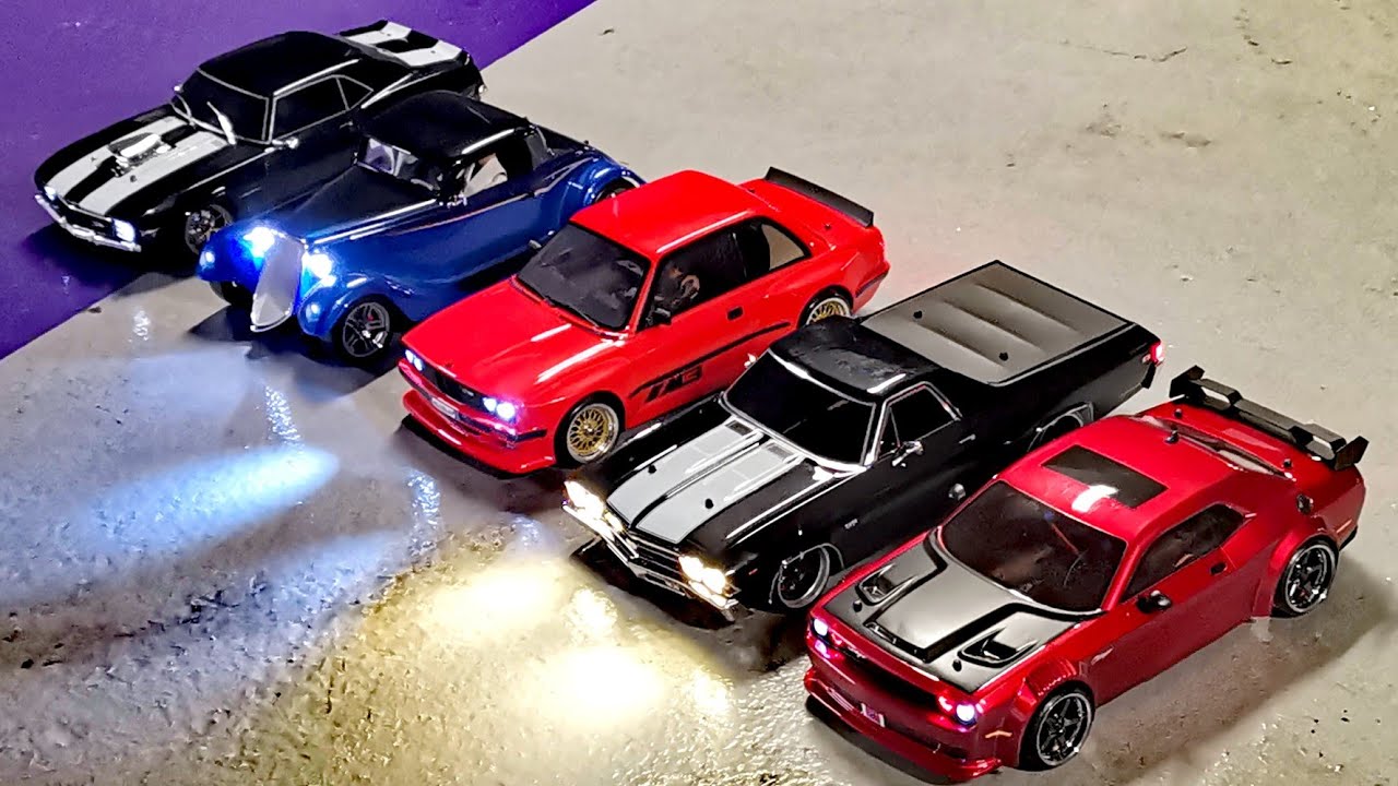 TRAXXAS, KIOSHO ET FTX - SESSION DE DRIFT A PARIS