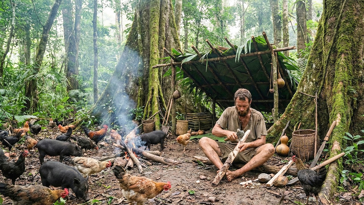 7 Years Alone in Wilderness Man Shares Survival SECRETS